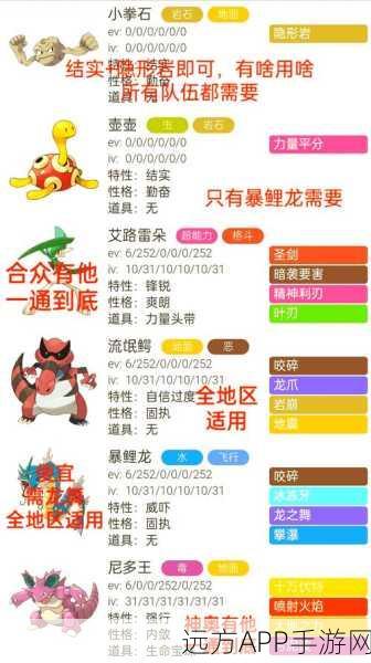 口袋妖怪复刻，揭秘火爆兽性格对战的制胜之道