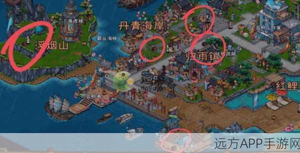 烟雨江湖探秘，揭秘破烂绸布隐藏位置与宝藏线索