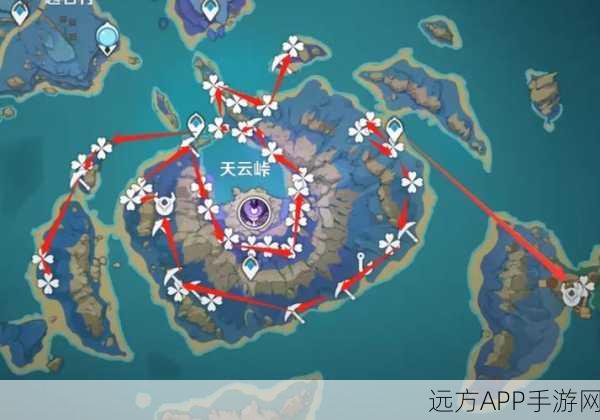 原神天云草实高效采集攻略,解锁热门采集点,速通材料收集!