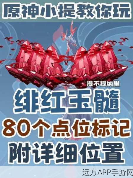 原神绯红玉髓全攻略,速刷路线与隐藏点位大公开,助你快速升级神瞳!