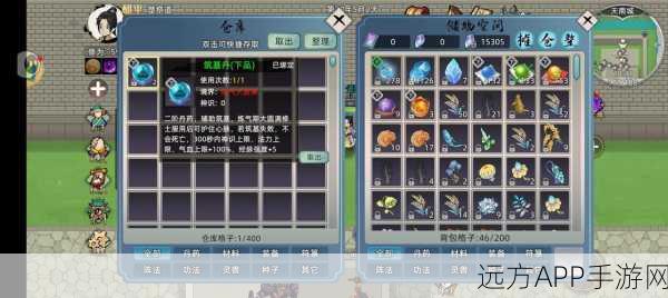 修仙家族模拟器,深度剖析装备等阶与词缀,打造无敌仙途!