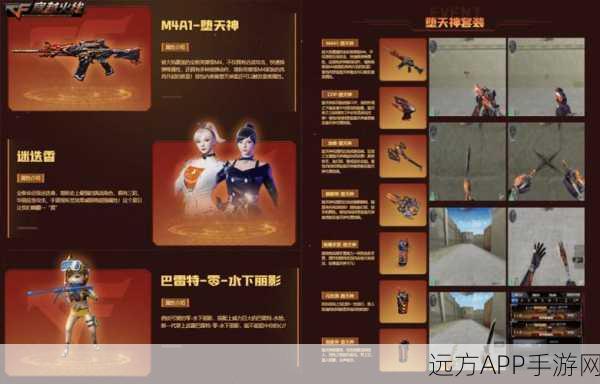 穿越火线手游深度解析,堕天神M4A1,战场新宠还是花瓶?