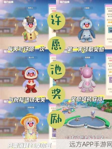 摩尔庄园许愿池探秘，解锁神秘奖励的奇幻之旅