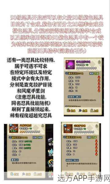 火影忍者手游，折纸手里剑大赛全攻略，打造你的专属忍具！