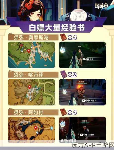 原神大经验书高效获取秘籍，顶尖刷取地点与技巧全揭秘