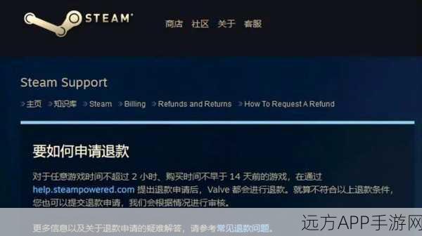 Steam退款政策全解析，轻松了解你的消费保障