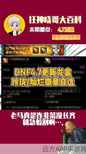 DNF红色玲珑徽章获取攻略，35力量加成，你不可错过的提升之道！