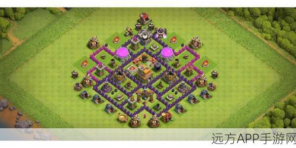 部落冲突COC7本部落战,打造无懈可击的坚固阵容攻略