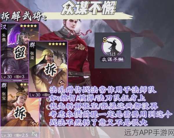 手游攻略，率土之滨深度解析——精选武将战法拆解与培养策略