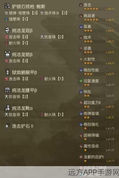手游猎场巅峰对决,揭秘怪物猎人世界顶级狩猎者首选铳枪深度攻略