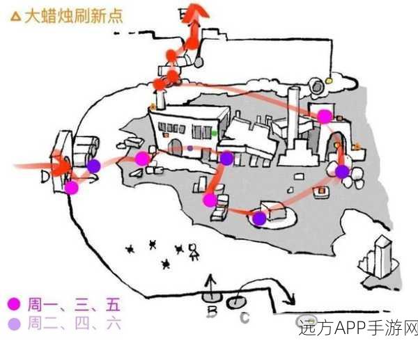 光遇暮土大蜡烛堆神秘现身，详尽攻略助你轻松寻获