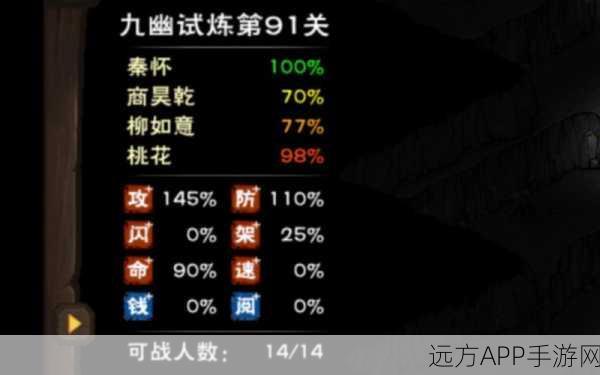 烟雨江湖九幽试炼深度攻略,高手实战技巧与通关秘籍大公开