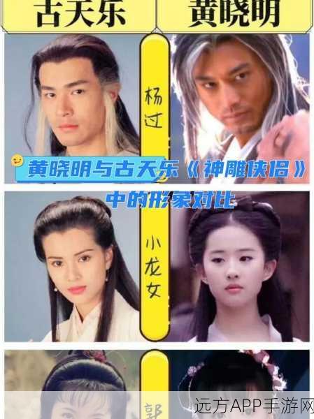 神雕侠侣古天乐版女演员今昔对比，岁月如何雕琢那些荧幕佳人？