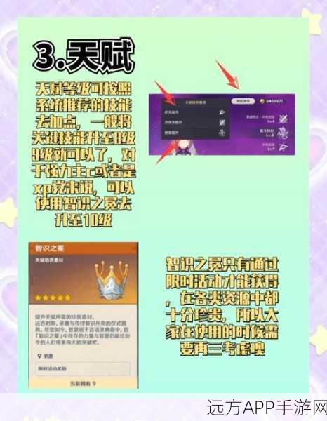 原神角色养成攻略，优先级秘籍，助你角色飞速成长