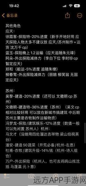 江南百景图，范仲淹闲人角色深度解析，资源管理效率倍增秘籍