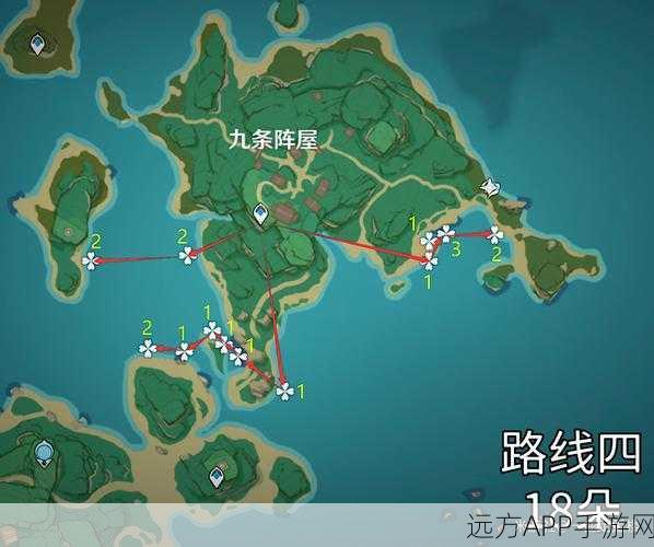 原神深度攻略，八重神子突破必备！海灵芝高效采集路线全揭秘