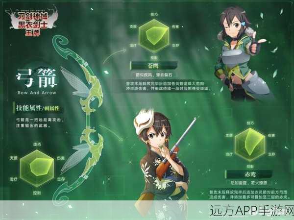 刀剑神域黑衣剑士，王牌武器与套装搭配全攻略，职业巅峰由此开启
