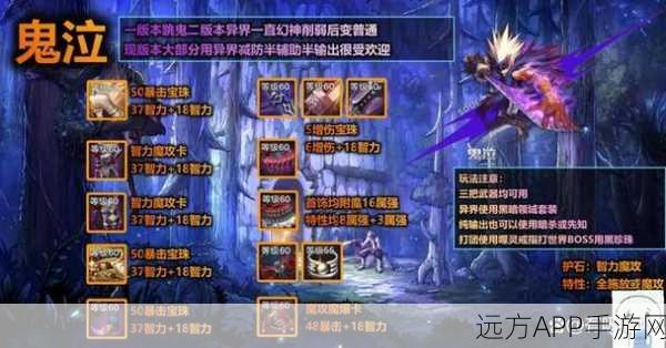 鬼泣玩家必看！揭秘DNF中哪个史诗套装能让你战力飙升