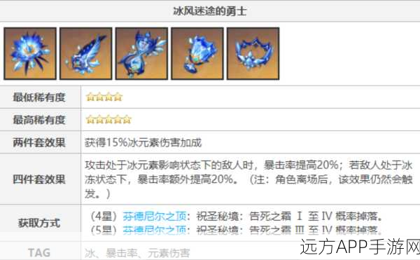 原神冰套四件套实战效果全揭秘，极致冰冻，输出爆表！