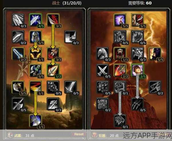魔兽世界怀旧服战士天赋全解析,打造无敌战神的终极指南