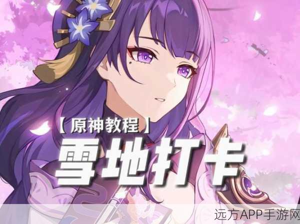 原神探索攻略，揭秘雪山广场神秘下法，助你征服冰雪世界！