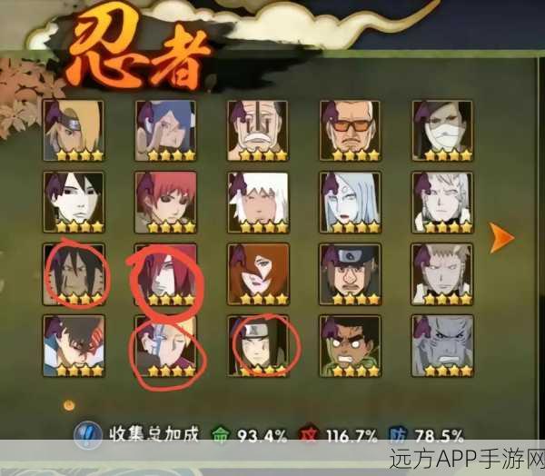 火影忍者手游角色揭秘,惊人相似面孔背后的真相,他们真是失散亲人?