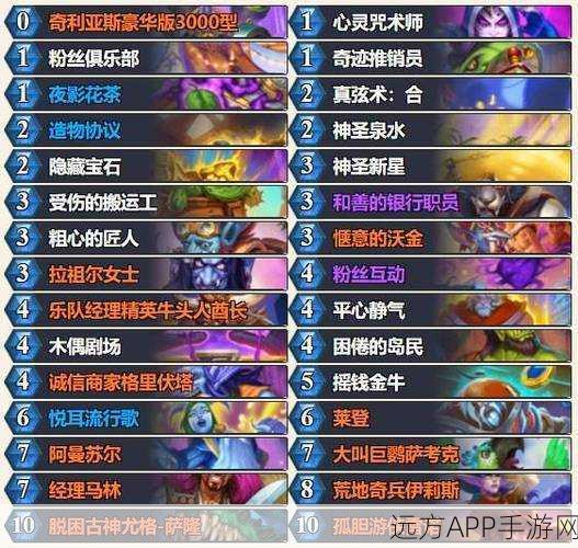 冰封王座之战，炉石传说脏牧卡组搭配攻略与实战解析