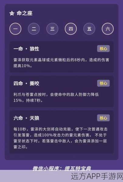 原神深度攻略，雷泽圣遗物与武器完美搭配指南