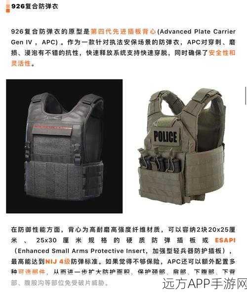 暗区突围,顶级防弹衣全解析,助你战场无敌!