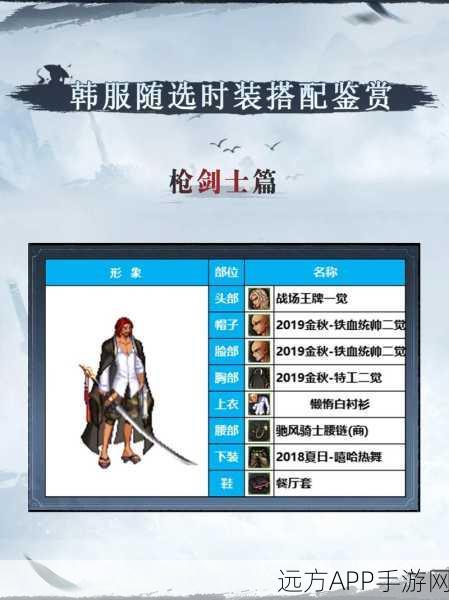 DNF手游韩服无影剑职业搭配深度解析，谁才是这把传奇武器的最佳主人？