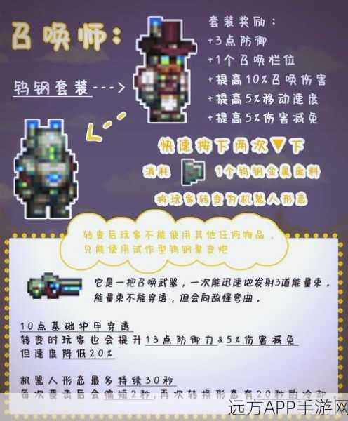 泰拉瑞亚灾厄挑战升级，前期必备新套装深度解析与实战攻略