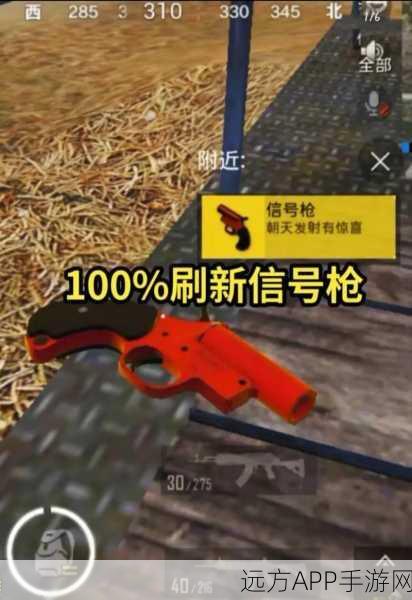 和平精英信号枪揭秘，解锁荣耀战场的传奇武器