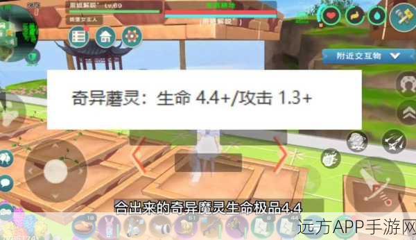 手游攻略，揭秘创造与魔法菇灵荆怪合成秘籍