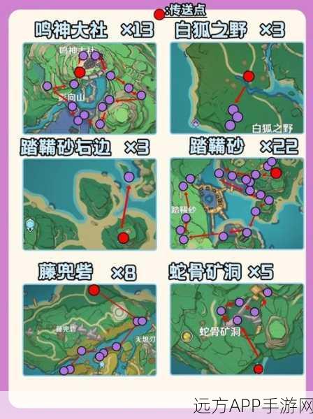 原神鸣草采集攻略，全面解析分布位置与高效收集技巧