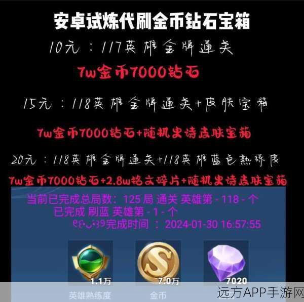 王者荣耀,揭秘金币速刷模式,助你快速累积财富!