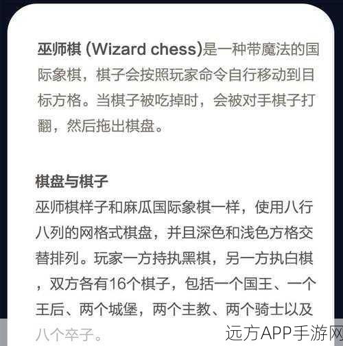 巫师象棋挑战赛第1306题深度解析，策略与智慧的巅峰对决