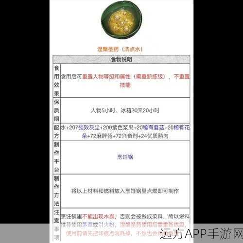 揭秘方舟世界，遗忘汤的禁忌与潜在风险
