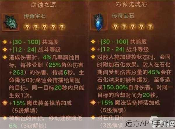 暗黑破坏神不朽,五星传奇宝石深度剖析与实战效果