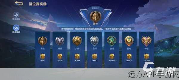 决胜巅峰,全面解析段位等级,冲击至高荣耀