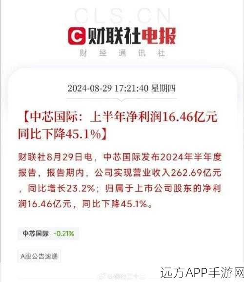 中芯国际被制裁的影响：中芯国际遭制裁的深远影响与应对策略分析