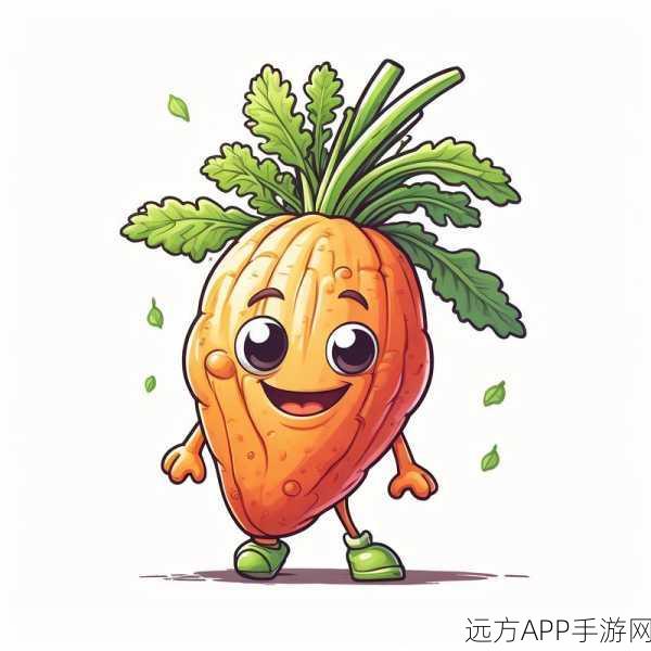 二人拨箩卜游戏：双人切萝卜挑战＂🥕