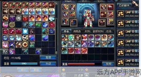 DNF深度揭秘,账号仓库精准定位与高效使用全攻略