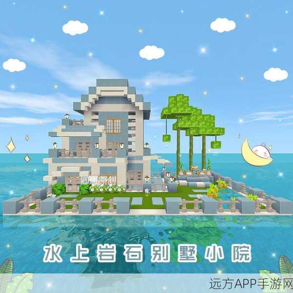 迷你世界创意无限，豪华喷泉建造教程大揭秘