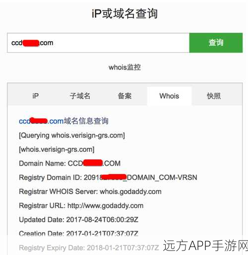 手游开发者必备，Ep-Dev Whois域名查询工具深度剖析与实战攻略