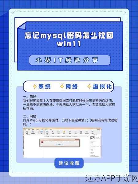 手游安全新利器，MySQLPasswordAuditor助力密码恢复大揭秘