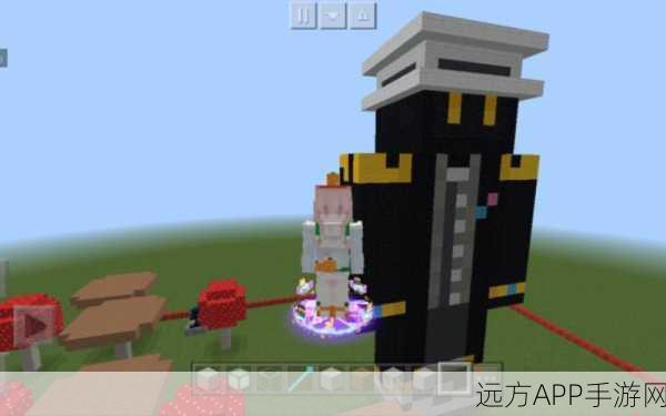 我的世界创意大赛,格子上的方块艺术,你也能成为建筑大师!