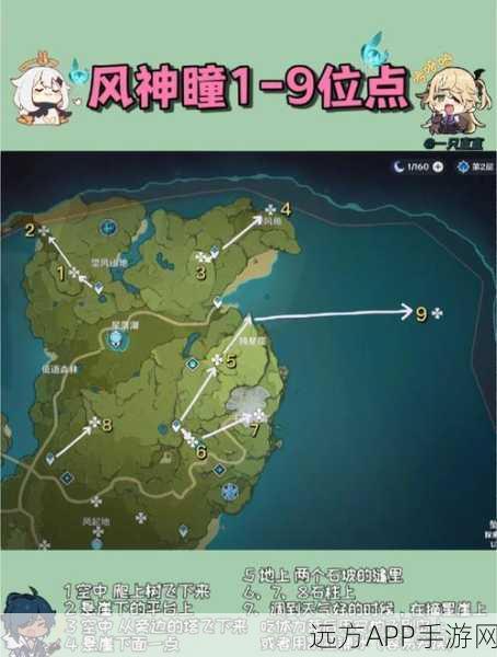 原神风啸山坡空中风神瞳，详尽攻略与高效获取技巧大揭秘