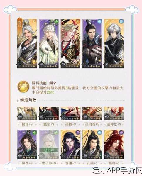 称霸三国，魏国张郃无敌阵容搭配全攻略