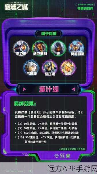 云顶之弈,源计划装备抉择秘籍大公开