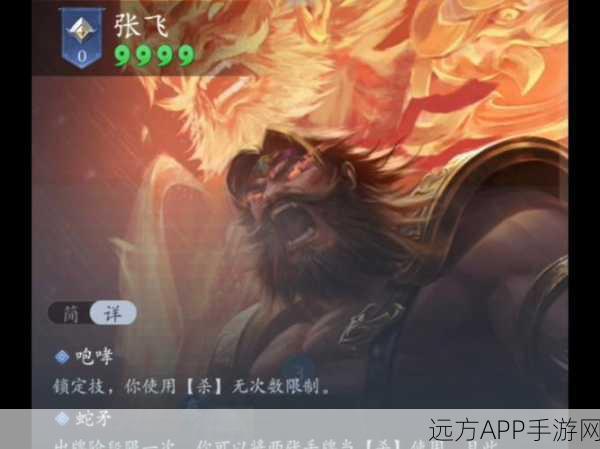 三国杀谋张飞，震撼技能全解析，带你称霸战场